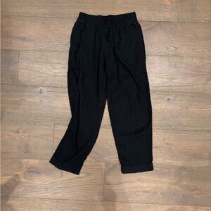 Women’s Black Linen Pants